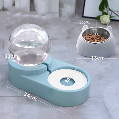 New Bubble Ball Pet Bowls and Automatic Water Dispenser